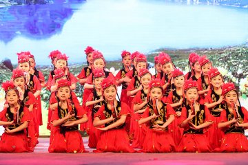 小白鸽受邀参加北京我爱祖国全国青少年春节联欢晚会