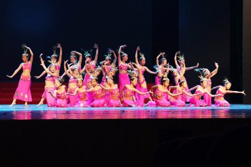 小白鸽舞蹈学校《节日欢歌》