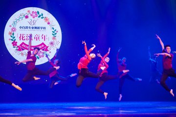 小白鸽教师中国舞技术技巧展示